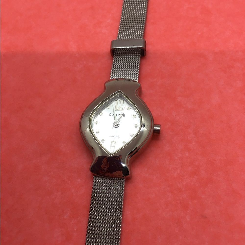 Vintage Dufonte Silver Tone Watch